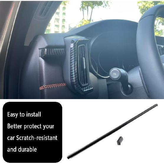 

Car Accessories Fit for Mazda CX50 CX-50 2023 2023 2025 Inner Dashboard Center Console AC Air Vent Outlet Cover Trim (Carbon Fiber) 2PCS ABS