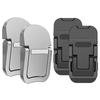 2pcs/Set Laptop Stand for Computer Keyboard Stand Riser Plastic Mini Portable Laptop Stands for Notebook