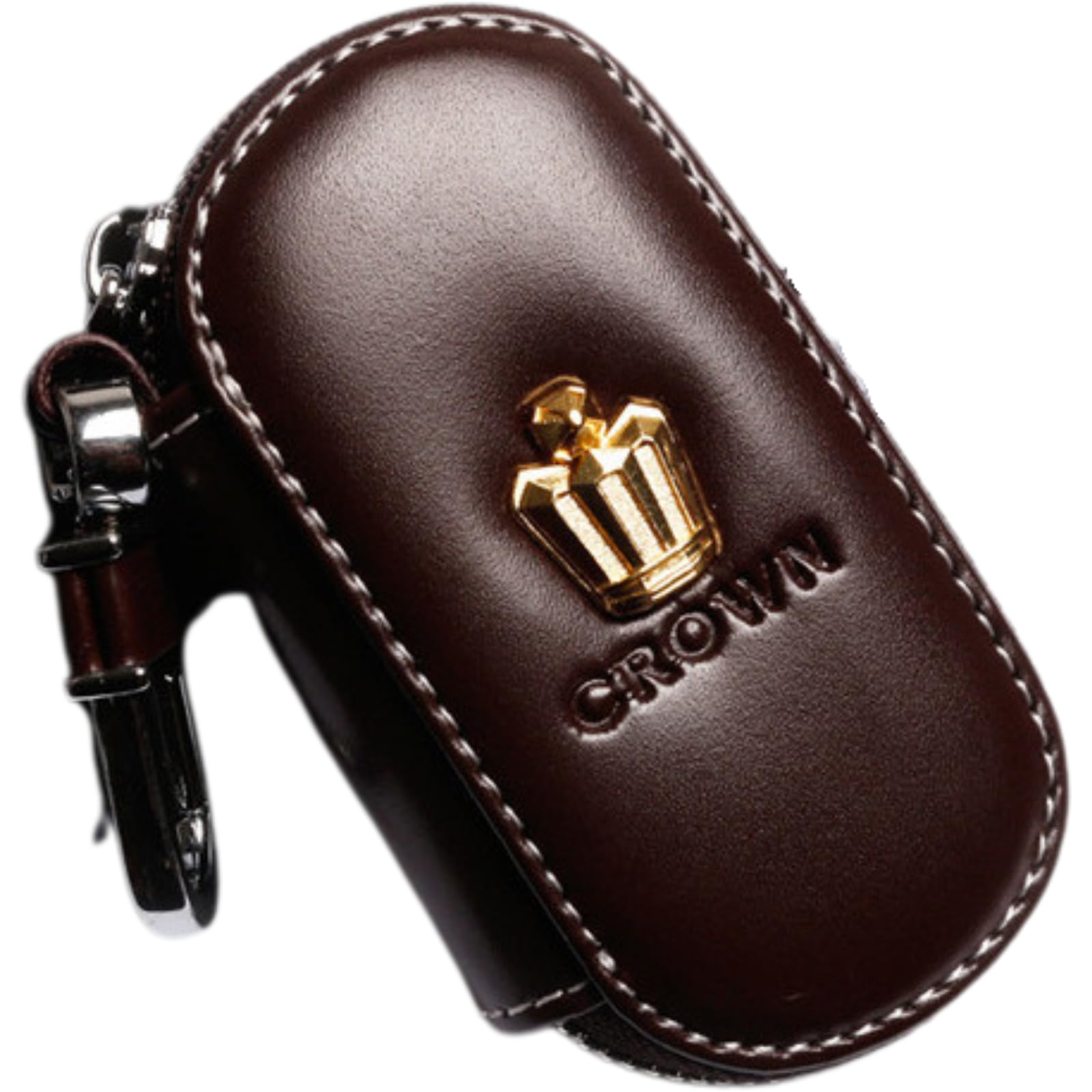 

[BAXCARTEC] Crown CROWN Toyota TOYOTA Чехол для смарт-ключа Чехол для ключа Брелок для ключей из премиальной ПУ кожи (черный), Браун