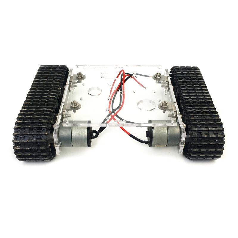 Model for Tank Robot Chassis Novelty Robot Car Economy Vehicle Stunt Tipper for Creative Toys Party Favors for Kids Gift