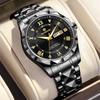 New Women's Bracelet Watch Fashion Elegant Date Quartz Wristwatch Woman Waterproof Luminous Diamond Watches for Women