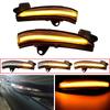 A Pair Dynamic blinker For Ford Fusion Mondeo USA Version LED Turn Signal Mirror light 2013 2014 2015 2016 2017 2018 2019 2020