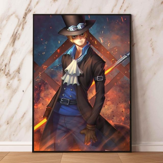 Anime-Poster-Set, Ace Cuadros, bestes Geschenk, Kinderzimmer-Dekoration