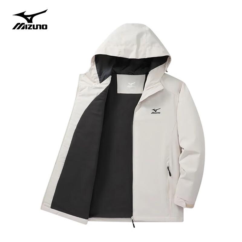 Mizuno Men's Hooded Outdoor Padded Jacket