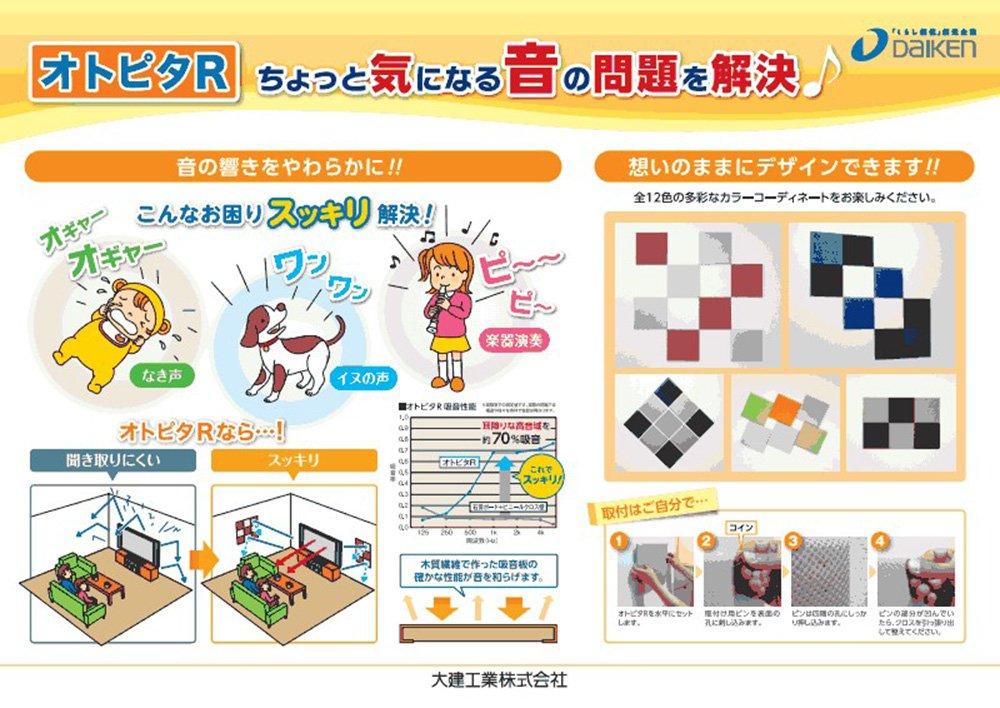 DAIKEN Floor Mat Strawberry 2pcs WB0330-R03