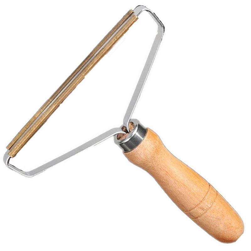 Portable Manual Hair Removal Agent Carpet Wool Coat Clothes Shaver Brush Tool Depilatory Ball Knitting Plush Double-Sided Razor