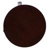 Fuji Boeki Side Table/Nightstand, Round, 40cm Wide X 40cm Deep X 54cm High, Dark Brown, Natural Wood, Assembly Required, 77662