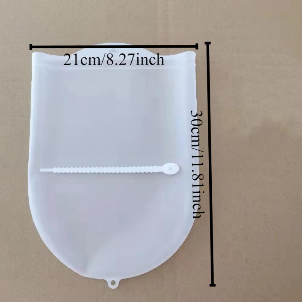 1pc Silicone Dough Kneading Bag Silicone Dough Kneading Bag Flour Mixer Bag Bread Pastry Pizza Multifunctional Dough Mixer