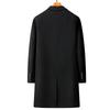 FAPAI Men's 2-in-1 Wool & Down-Lined Coat