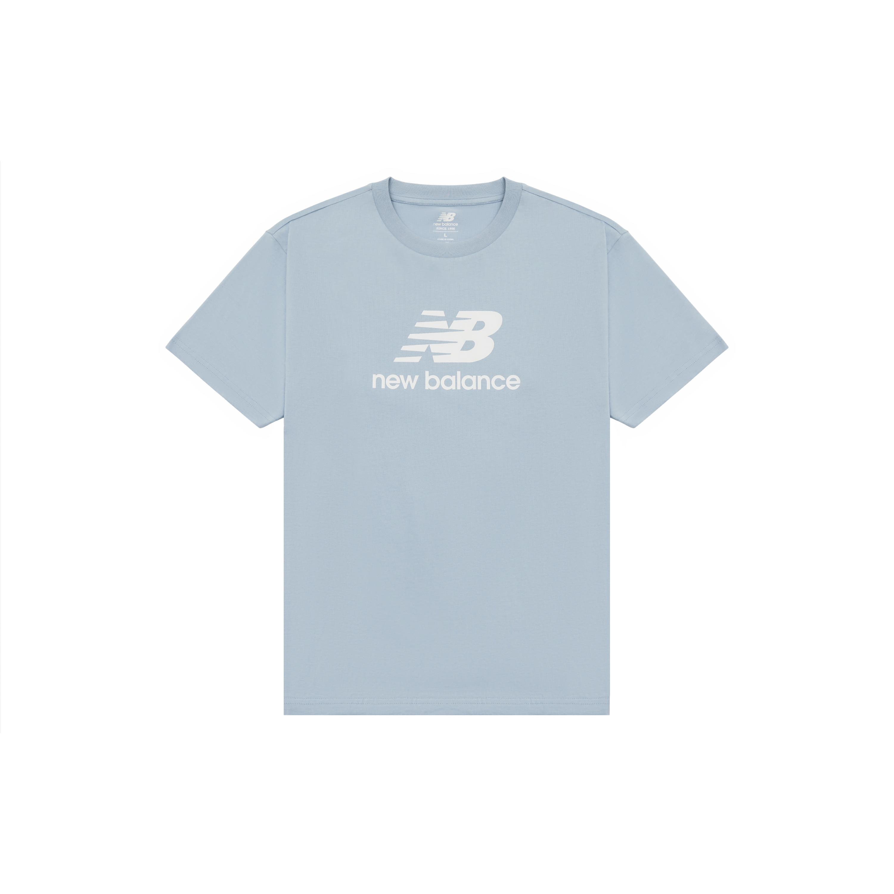 Футболка New Balance SS23 Унисекс Светло-голубая AMT31541-LAY L