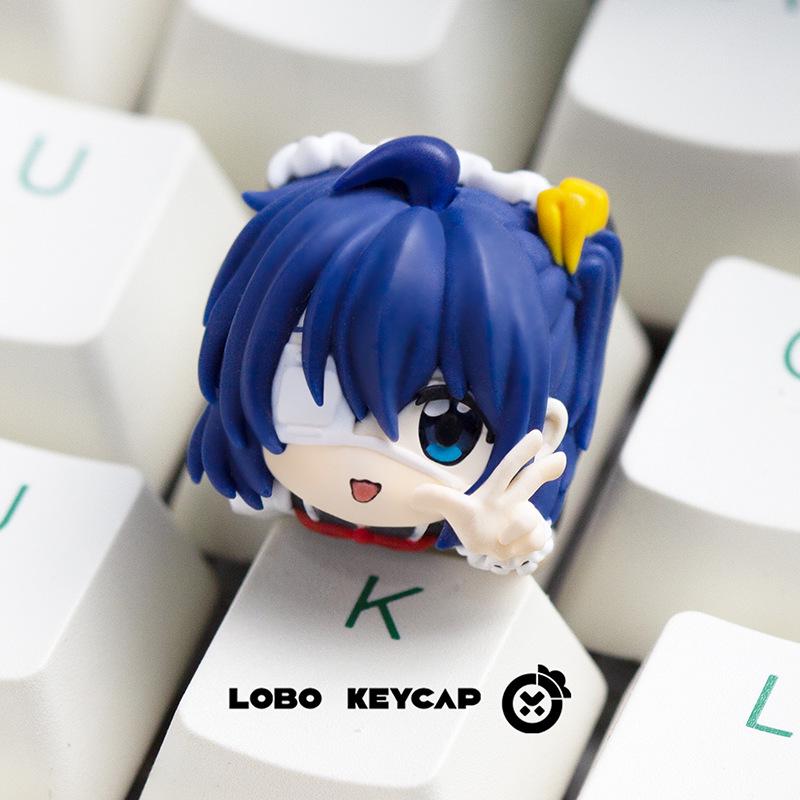Takanashi Rikka 3D Resin Keycap for Mechanical Keyboards