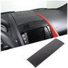 ABS Carbon Fibe Console Navigation Upper Panel Cover Trim For Jaguar F-TYPE