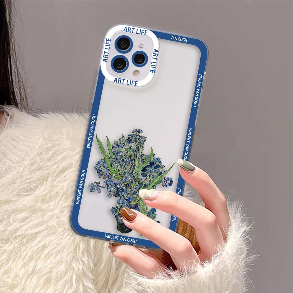 Sunflowers The Starry N-Night Clear Phone Case For Samsung A02 A03 A04 A05 A05S A06 A7 A10 A12 A13 A14 A15 A16 NOTE 10 20 Case