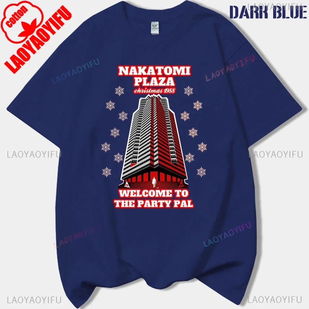 

Футболка з фільму Die Hard Новорічна вечірка 1988 Брюс Вілліс Чоловіча Вінтажна футболка Чоловіча 90-х Ретро футболка Чоловічий одяг Ropa Hombre 4XL