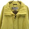 Columbia Vertical Glide Jacket L Yellow-green Mesh Lining Outdoor Men's Used