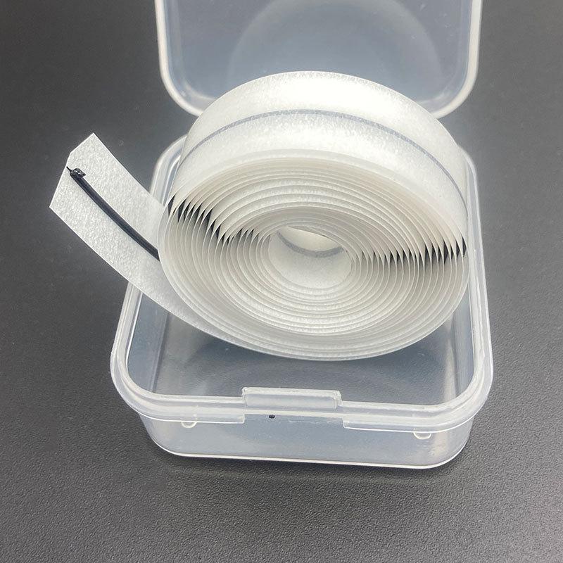 1/1.5/2 Meters Reusable Self-Adhesive False Eyelashes Glue Strip Eyelash Glue-Free Lash Adhesive Tape Professional Makeup Tools