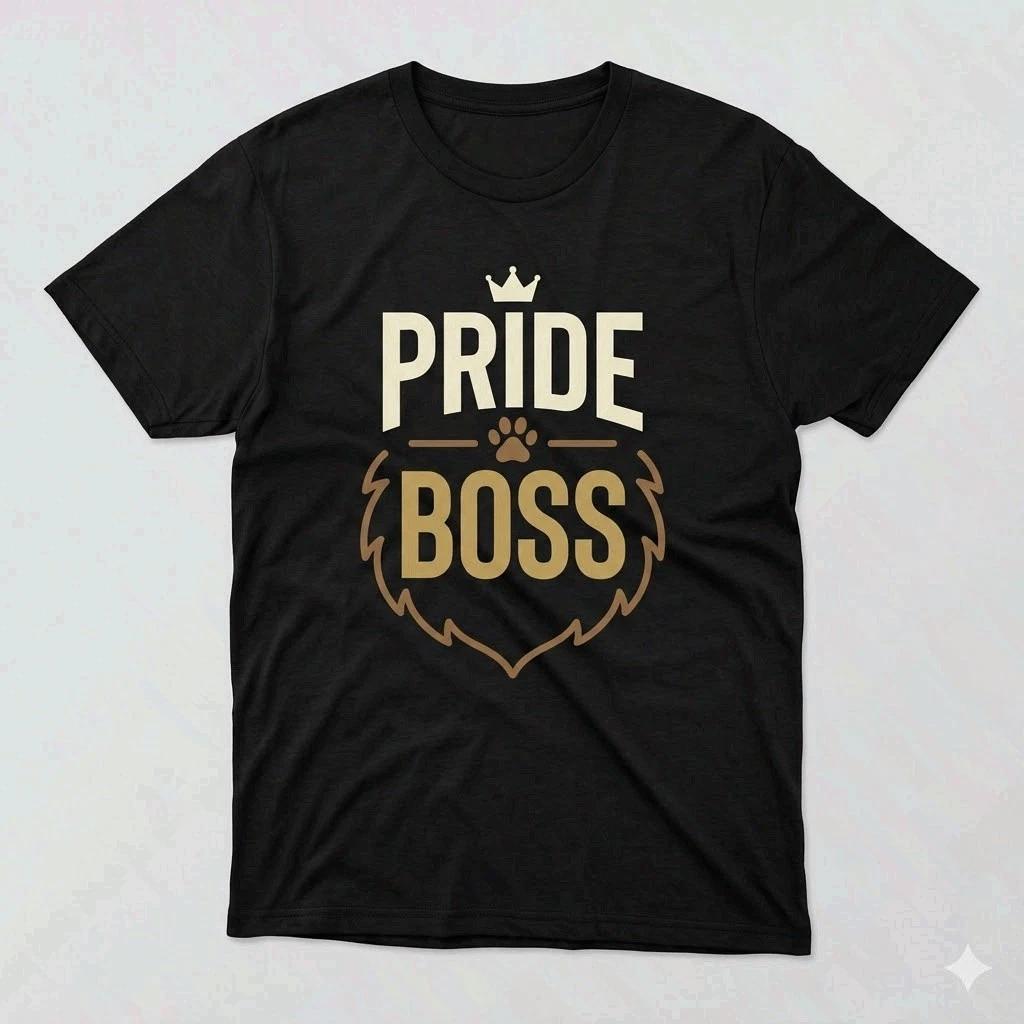 Pride Boss Lion Dad Shirt Father’s Day Gift For Dad Tee XXL