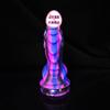 Alien Penis Monster Dragon Spine Anal Plug G-spot Stimulation Liquid Silicone Simulation Penis Male And Female Masturbation Product