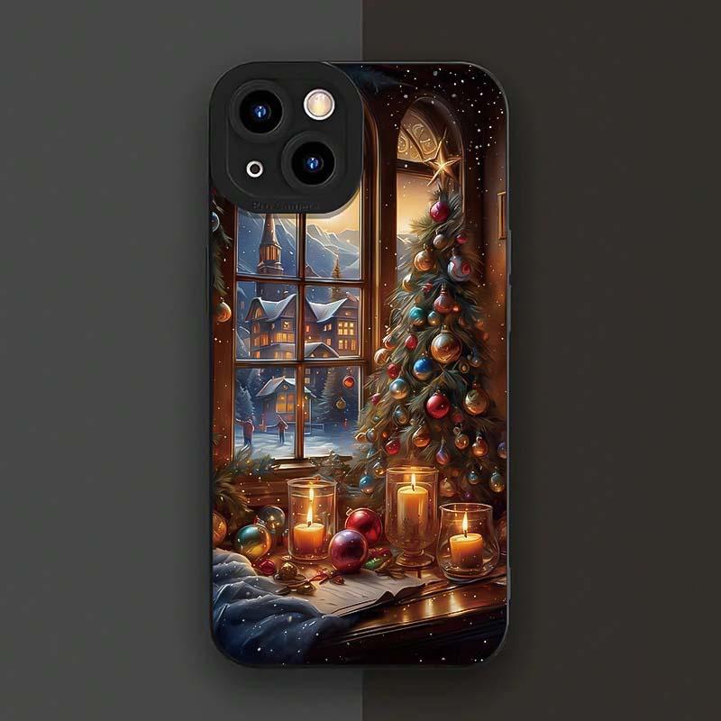 

Christmas Eve Apple iPhone Case: Compatible with 16 Pro Max, 15 Plus, 14 Pro, 13/12 - Festive Edition Apple 13