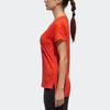 Adidas Ccs Isc Round Neck Pullover Sports Short Sleeve T-Shirt Women T-Shirts Red DW8913