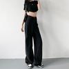 Personalized Versatile Straight-leg Jeans 2025 New High Street Spring and Autumn Loose Drape High-waisted Wide-leg Jeans