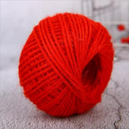 Natural Coarse Jute Rope for DIY Projects, Binding, and Retro-Style Ornaments