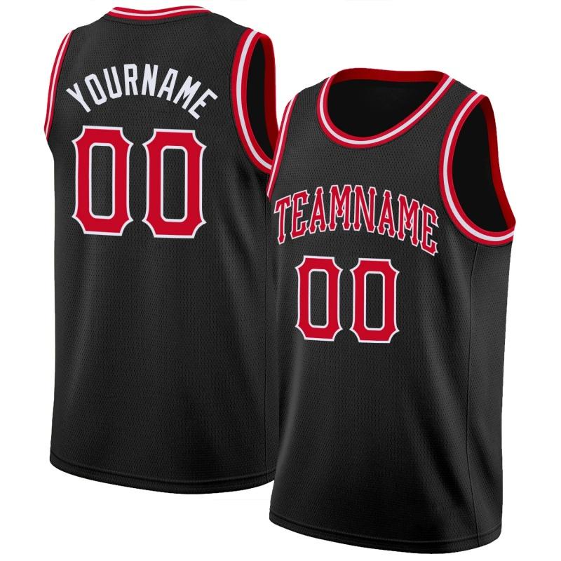 Men's Colorful Basketball Jerseys Pattern Tank Customized Name Numbers Tees Summer Sports O-Neck Vest Tops