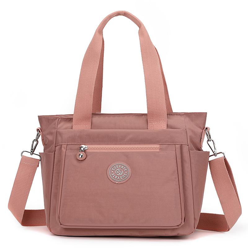Women's Tote Bag Nylon Waterproof Shoulder Crossbody Bag Large Capacity Women's Handbag