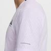 Nike Solid Color Logo Print Crew Neck Short Sleeve T-Shirt Men Tops Light-Purple DV9305-511