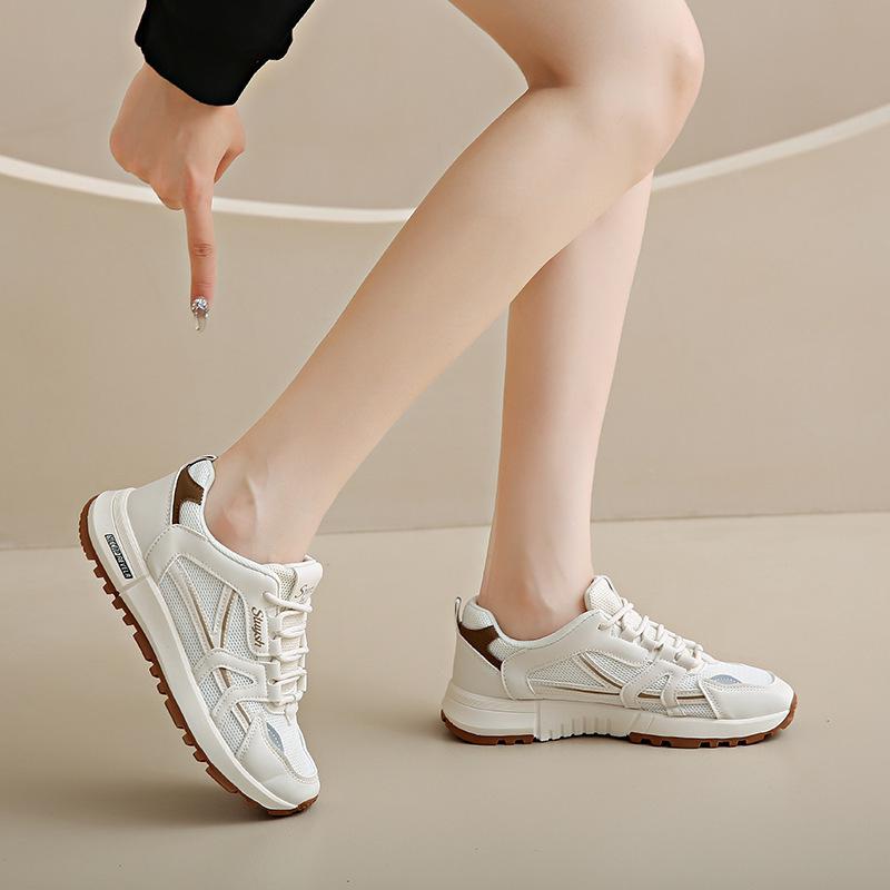 Women's Thick-Soled Cortez Shoes: Breathable, Lightweight, Comfortable, Versatile Low-Top Sneakers for Students