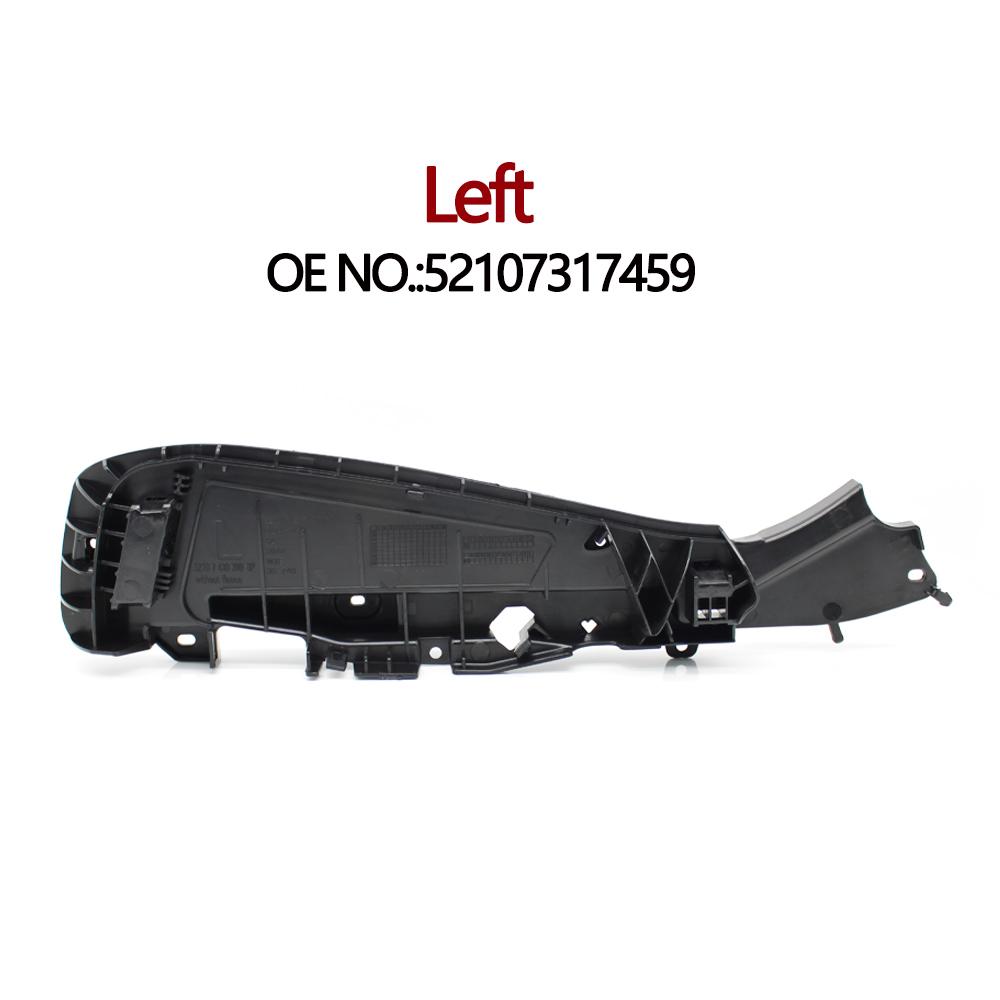 Car Front Seat Side Bracket Plastic Track Rail Cover Support For BMW 5 M5 GT6 X5 X6 7 F10 F11 F15 F16 F01 F02 F07 G12 G30
