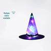 LED Light-up Witch Hat - Halloween Ghost Festival Decoration Prop