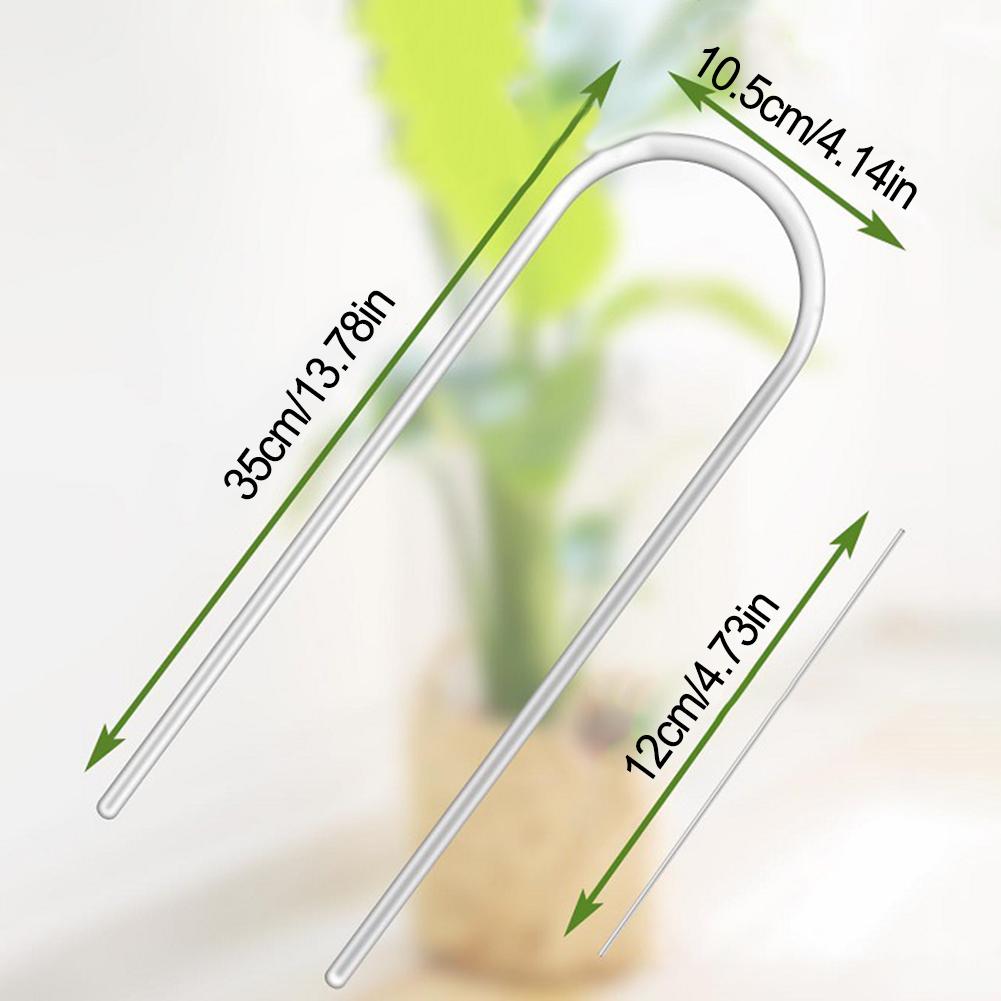 Acrylic U-Shaped Trellis Plant Support Frame Container Garden Accessory