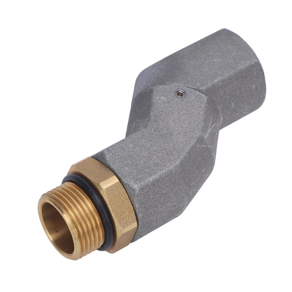 Kraftstoffschlauch Drehverbinder 360 Grad Drehbar Metall Multifunktional Kraftstoffschlauch Düse Drehgelenk für Kraftstoffdüse Multi