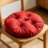 Silk Fabric Chair Cushion Round Sofa Seat Cushion Fashion Stool Butt Pad  for Home&Office