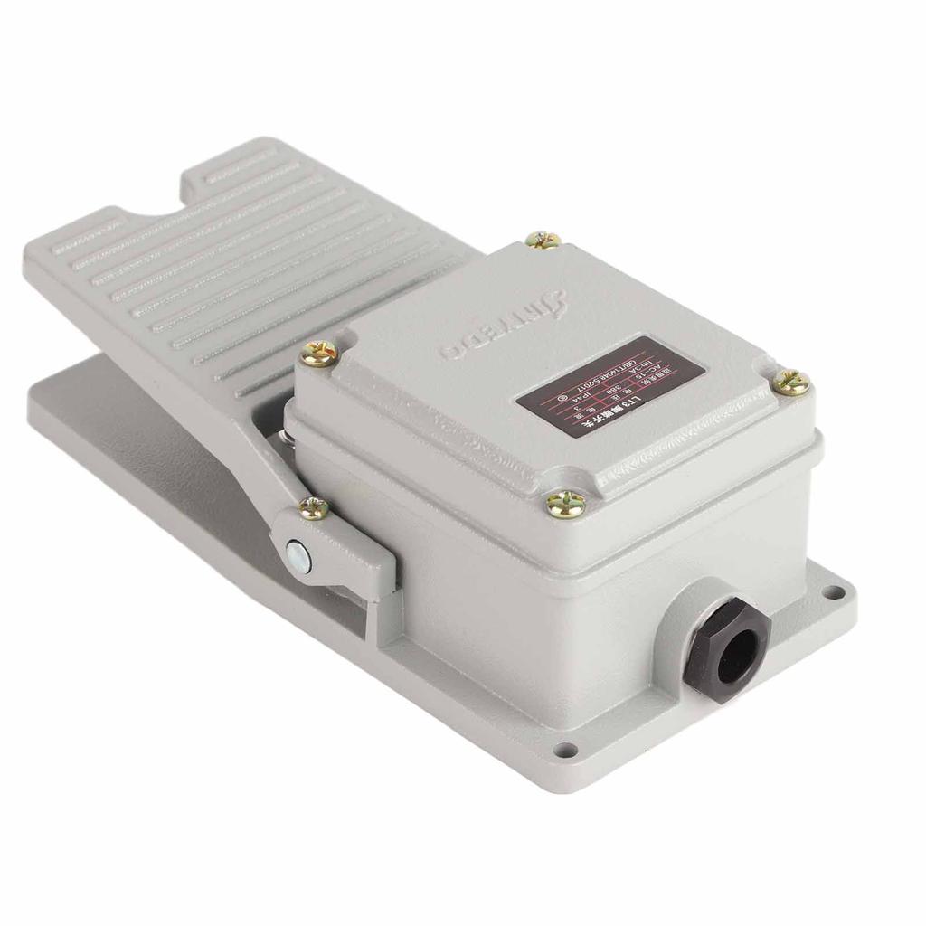 Fußschalter Rutschfestes Aluminiumgehäuse Momentpedal Silberkontakte LT3