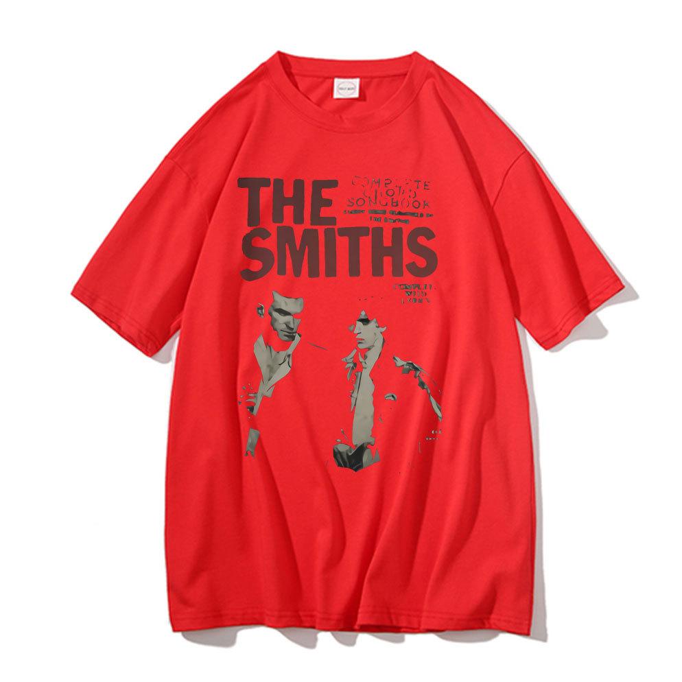 The Smiths Vintage Print Y2k T Shirt Man Pure Cotton T-shirt
