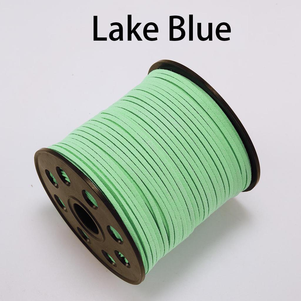 5/10/20m 2.5*1.2mm 1Rope Flat Faux Suede Braided Cord Velvet Leather Handmade String For DIY Jewelry Making Needlework Supplies