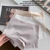 Female Summer Thin Ice Silk No Trace No Roll Border Guard Out of Light Safety Briefs