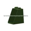 Small Particle-Compatible DIY 2x2x2 Slope Brick Educational Building Block Parts