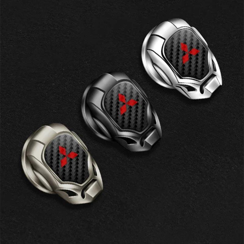 Car One Button Start Stop Cover Sticker for Mitsubishi Badge Lancer Pajero ASX Outlander Eclipse Galant Montero L200 Inner Decor