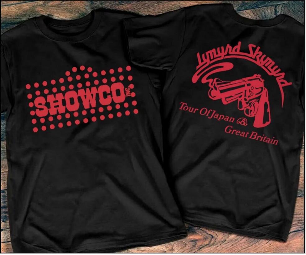 

Винтажная футболка 1976 года Lynyrd Skynyrd Showco Tour of Japan Great Britain двусторонняя L
