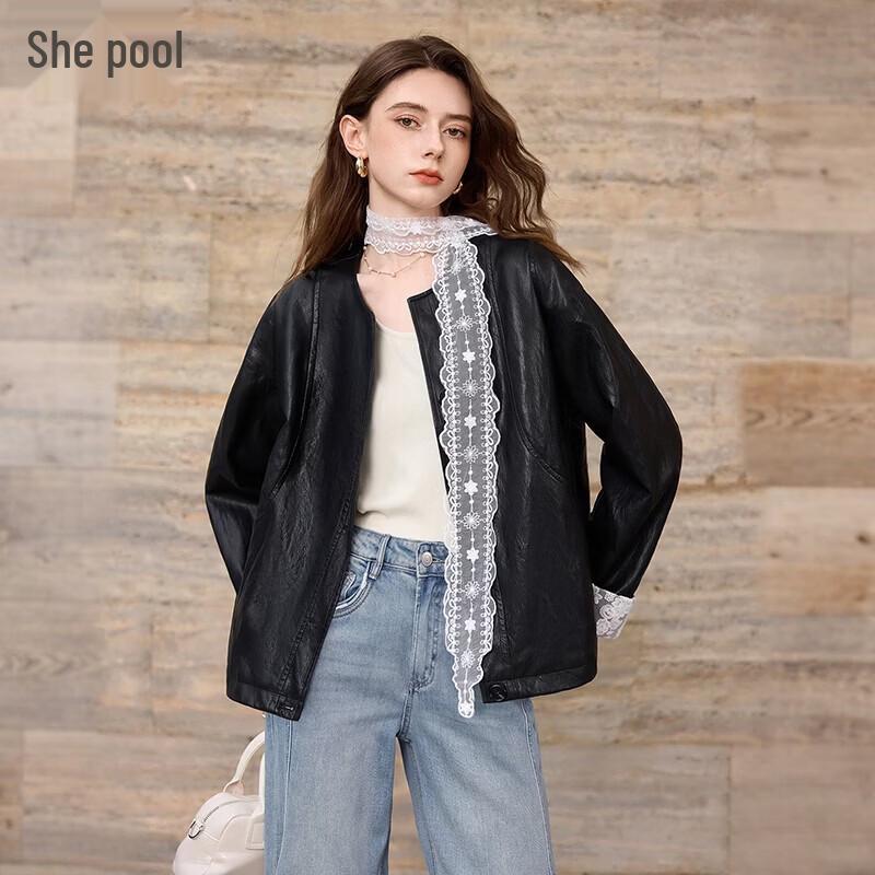 Tachi Women s Lace Patchwork Loose Fit Jacket XL