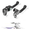 JFG Motorcycle Brake and Clutch Lever Adjustable and Compatible with RMZ250 Motorcycles Black Set, Foldable, Aluminum, YZ125/250/250F/426F/450F,