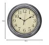 matakoko315 Wall Clock Antique Gray Silver