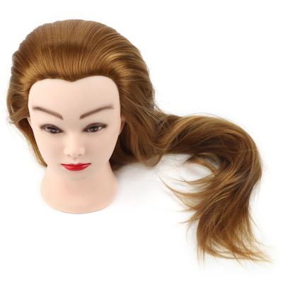 Hair Salon Styling Practice Head Mannequin Hairdressing Training Head Wig Practice Tools