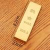 Brass Gold Bar Prop - Home Decor, Shop Display, Housewarming Gift, Solid Handicraft