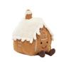 Jellycat Food Gingerbread House Companion Doll Plush Doll 20cm Tall