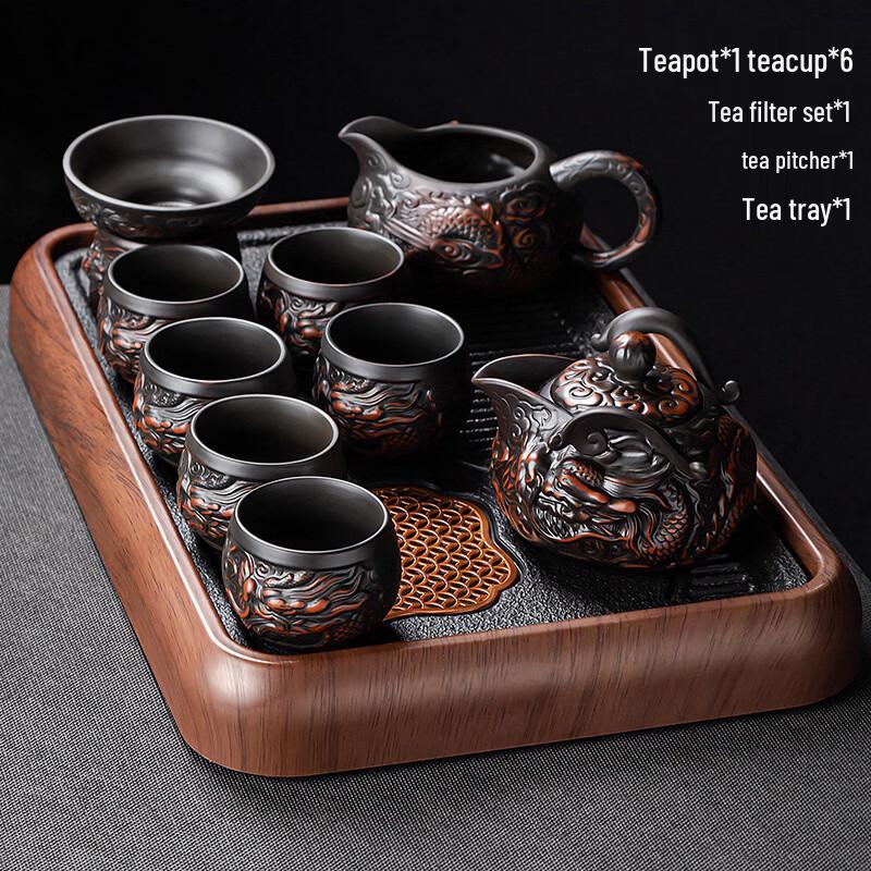 Chaxun Purple Clay Kung Fu Tea Set