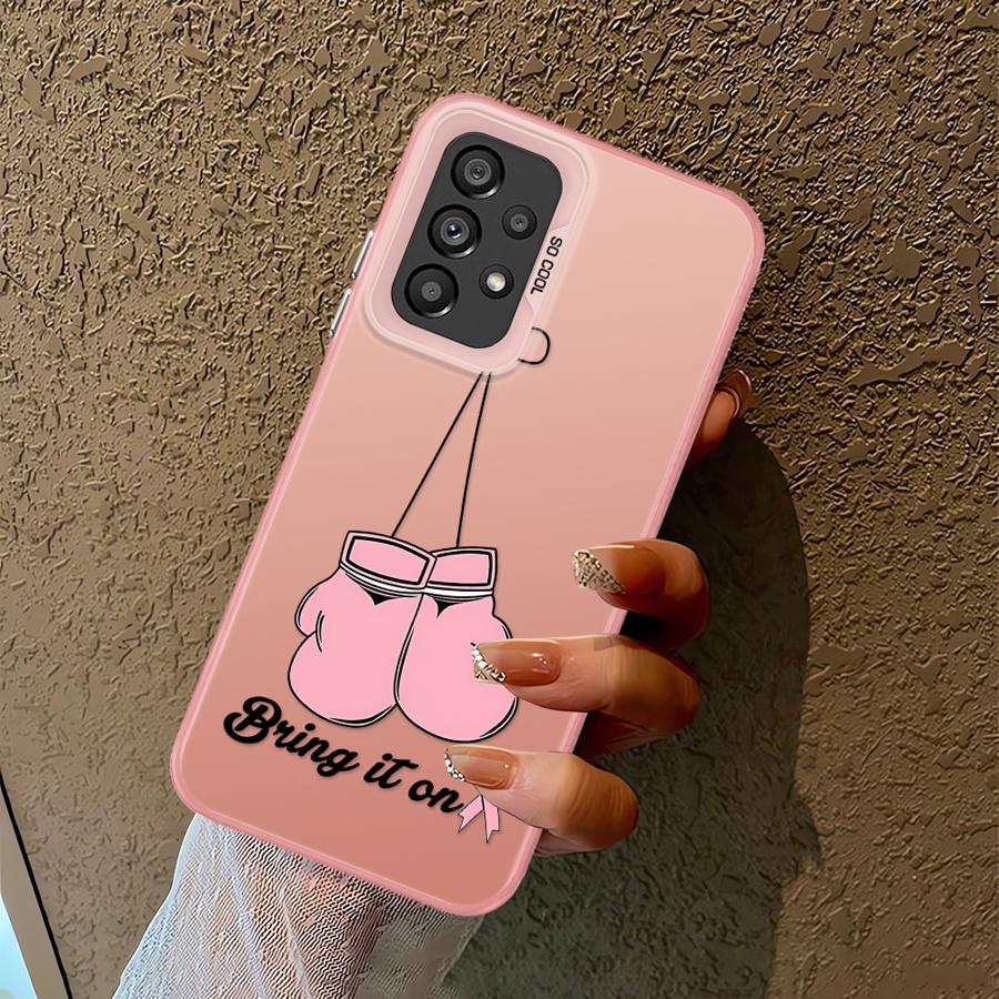 Cool Boxing Gloves Case For Samsung For Galaxy A14 A12 A24 A32 A25 A13 A17 A23 A16 A34 A15 Soft Cover Galaxy A23